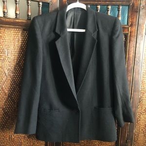 TAHARI Women’s 100% Wool Tuxedo Blazer